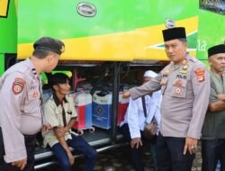Polres Mesuji Lakukan Pengamanan Pelepasan 63 Calon Jamah Haji  Mesuji  2026