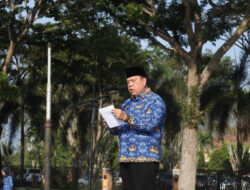 Wabup Azwar Hadi Pimpin Upacara Peringatan Hari Otonomi Daerah ke-30 di Lampung Timur