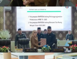 Bupati Way Kanan Sampaikan Tiga Raperda Strategis Dalam Rapat Paripurna DPRD