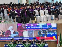 UMKO Kukuhkan 140 Wisudawan, Wakil Bupati Harap Jadi Penggerak Pembangunan Daerah