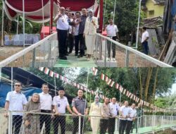 Jembatan Garuda 35 Meter Resmi Dibuka, Akhiri Penantian Warga Sukaraja  