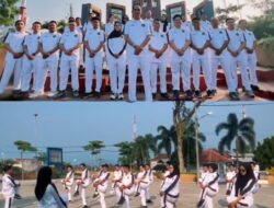 Budaya Kerja Sehat dan Profesional, Rutan Kelas IIB Kotaagung Gelar Jalan Sehat dan Senam Pagi