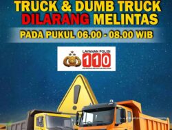 Satlantas Tanggamus Siapkan Kantong Parkir Truk Berat, Tekan Kecelakaan dan Urai Kemacetan Jam Sekolah
