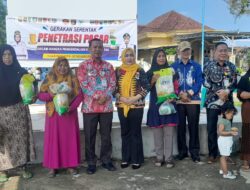 Pasar Murah di Lapangan Kuliner Brabasan 1800 Paket Sembako di Luncurkan 