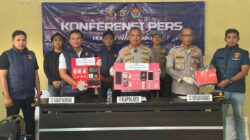 Polres Way Kanan Tangkap Tiga Orang Pelaku Diduga Pengedar Narkoba