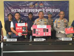 Polres Way Kanan Tangkap Tiga Orang Pelaku Diduga Pengedar Narkoba