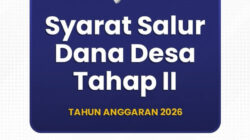 Dinas PMD Pesawaran Ingatkan Kepala Desa Untuk Melengkapi Syarat Penyaluran DD Tahap II 2026