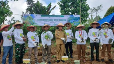 Peringati Hari Lingkungan Hidup Sedunia 2026, Pemkab Tanggamus dan PGE Ulu Belu Tanam 1.000 Pohon