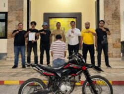 Tekab 308 Presisi Ringkus Pelaku Curanmor Yamaha WR 155 di Kota Agung