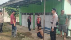 Gerak Cepat Sat Samapta Pesawaran Amankan ODGJ Ngamuk Gedor Rumah Warga Taman Sari