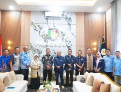 Terima Kunjungan JMSi,Bupati Pringsewu Riyanto Siap Dukung Pelaksanan HPN 2027 di Lampung