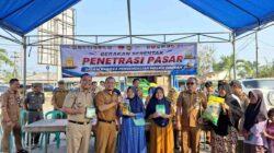 Tekan Inflasi, Pemkab Tubaba Gelar Penetrasi Pasar dan Operasi Pasar Murah di Panaragan Jaya