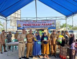 Tekan Inflasi, Pemkab Tubaba Gelar Penetrasi Pasar dan Operasi Pasar Murah di Panaragan Jaya