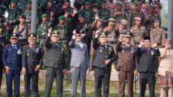 BUPATI TULANG BAWANG BARAT HADIRI UPACARA DAN SYUKURAN HARI BHAYANGKARA KE-80 TAHUN 2026