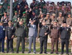 BUPATI TULANG BAWANG BARAT HADIRI UPACARA DAN SYUKURAN HARI BHAYANGKARA KE-80 TAHUN 2026