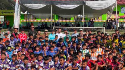 Wabup Tanggamus Buka Kompetisi SSB U-12, Tegaskan Pentingnya Pembinaan Atlet Sejak Dini