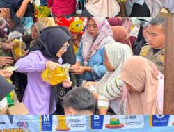 BUPATI NANDA TURUN LANGSUNG! Pasar Murah Layanan Gratis Banjiri Tegineneng di Manjau Jama Warga