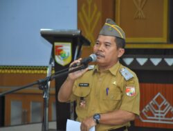 Pimpin Apel Bulanan, Staf Ahli Bupati Tubaba Sampaikan Pesan Haru Menjelang Purnatugas