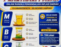 Jelang Pelaksanaan Gerakan Serentak Penetrasi Pasar, Diskoperindag Tubaba Pastikan Stok dan Harga Kebutuhan Pokok Terkendali