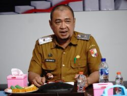 PEMERINTAH KABUPATEN TULANG BAWANG BARAT BAHAS LANGKAH TINDAK LANJUT PASCA KEBAKARAN PASAR MULYA KENCANA