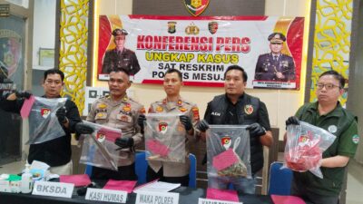 Sempat Viral Sembelih Satwa Langka 4 dari 6 Orang  Warga Mesuji Akhirnya ditangkap Polisi