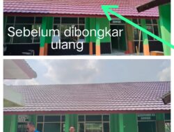 Revitalisasi SMKN 2 Kotabumi Kedapatan Kurangi Volume, Konsultan: Ganti Atap bukan Tambal Sulam! 