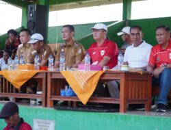 Antusias Nobar TFL U-17 2026, Bupati Tubaba: Sportivitas adalah Kunci Utama!