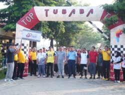 Bupati Tubaba Hadiri Olahraga Bersama Peringatan Hari Bhayangkara ke-80 Tahun 2026