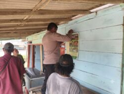 Pasca Terjadinya Pembunuhan Tapir Sat Binmas Polres Mesuji Turun Lapangan,Ini yang dilakukan