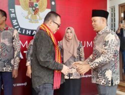 Pertama , Kpu Mesuji Terima Kunjungan Anggota KPU RI