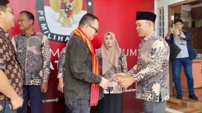Pertama , Kpu Mesuji Terima Kunjungan Anggota KPU RI