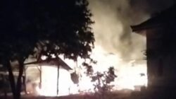Rumah Rodiyal Susandar di Dusun Hilir Kekatang Marga Punduh Ludes Terbakar