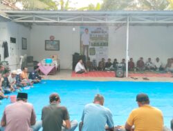 Diiringi Doa dan Sholawat, Rifa’i Melangkah Menuju Pencalonan Kepalo Tiyuh Sumber Rejo