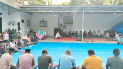 Diiringi Doa dan Sholawat, Rifa’i Melangkah Menuju Pencalonan Kepalo Tiyuh Sumber Rejo
