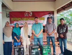 Busroni Serahkan Wireless untuk Ibu-Ibu Pengajian Gading Kencana, Dukung Syiar Keagamaan