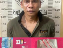 Satresnarkoba Polres Tubaba Tangkap Pengedar Diduga Sabu dan Ekstasi di Lambu Kibang