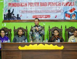 Giliran Siswa-siswi SMAN Pringsewu Diberikan Pendidikan Politik 