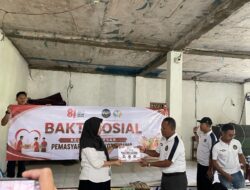 Semarak HUT ke-81 RI, Lapas Kotaagung Gelar Bakti Sosial dan Gotong Royong