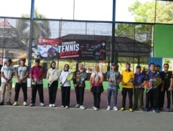 Semarak HUT RI Ke-81, Pemkab Way Kanan Meriahkan Turnamen Tenis Beregu