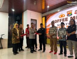Polres Mesuji Gelar Coffe Morning. Ini Pesan Kapolres…