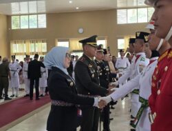 Bupati Ayu Asalasiyah Kukuhkan Paskibraka Way Kanan 2026, Teguhkan Semangat Pengabdian Generasi Muda