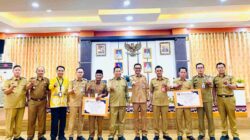 Ngupi Jejama Pemkab Tanggamus Perkuat Koordinasi, Dua Pekon Raih Penghargaan PBB