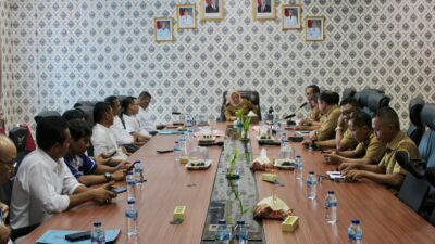 2027 Lampung Tuan Rumah HPN  Ketua PWI Lampung Temui Bupati Mesuji..Ini yang di bahas…