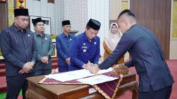 Nota Kesepakatan Perubahan KUA-PPAS Kabupaten Pringsewu Tahun 2026 Ditandatangani 