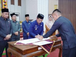 Nota Kesepakatan Perubahan KUA-PPAS Kabupaten Pringsewu Tahun 2026 Ditandatangani 