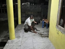 Debu Erupsi Anak Krakatau Selimuti Pulau Pahawang, Kades Imbau Warga Pakai Masker dan Kaca Mata