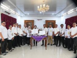 Pemkab Way Kanan Dan BPN Tandatangani Nota Kesepakatan