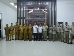 KUNJUNGAN SILATURAHMI KEPALA KANTOR WILAYAH BPN PROVINSI LAMPUNG DENGAN PEMERINTAH KABUPATEN PESAWARAN DALAM RANGKA MEMPERKUAT SINERGI