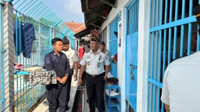 Kalapas Kotaagung Turun Langsung, Pengawasan Blok Hunian Diperketat