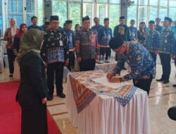 Bupati Mesuji Lantik 26 Pejabat, Untung Resmi Jabat Sekretaris Disporaparbud